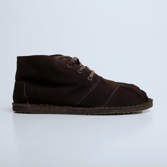 Toms Shoes Nwt Toms Mens Desert Botas Suede Lace Up Shoes
